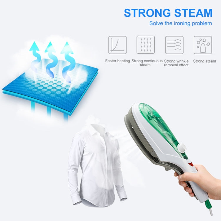 Handheld Garment Steamer Brush Portable Clothes Steam Iron, US Plug 110V(Blue) - Garment Steamer by PMC TechLife | Online Shopping South Africa | PMC TechLife | Buy Now Pay Later Mobicred