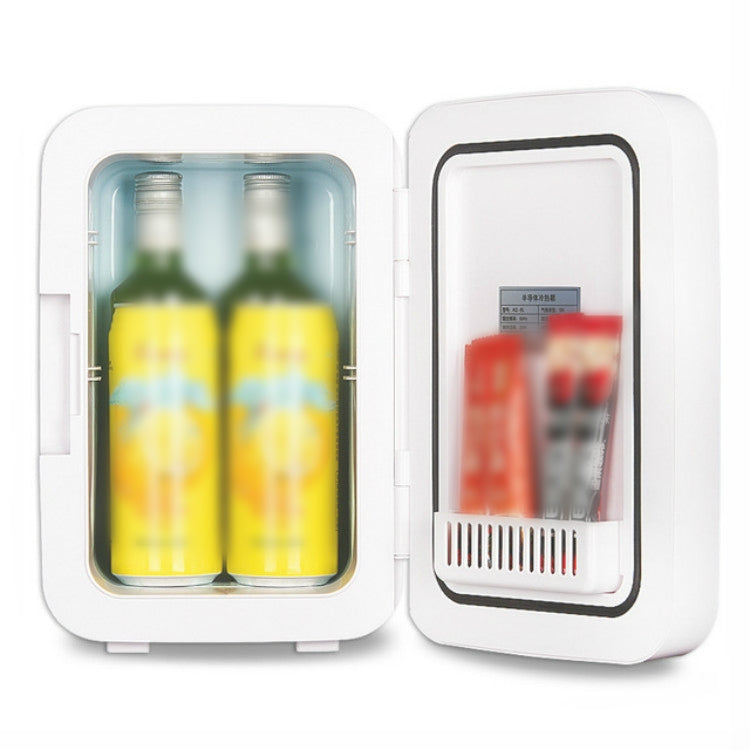 Somate SMT-8L Digital Display Car Home Dual-use Mini Refrigerator, Color:Blue, Specification:CN Plug - Refrigerators & Accessories by PMC TechLife | Online Shopping South Africa | PMC TechLife | Buy Now Pay Later Mobicred