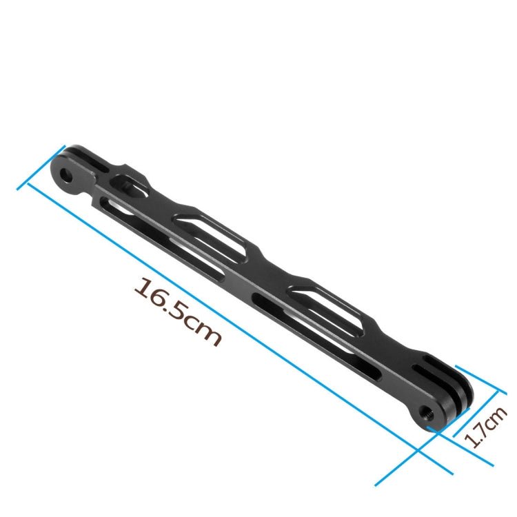 16.5cm Camera Extension Aluminium Extension Arm for Action Camera(Black) - Others by PMC Jewellery | Online Shopping South Africa | PMC Jewellery