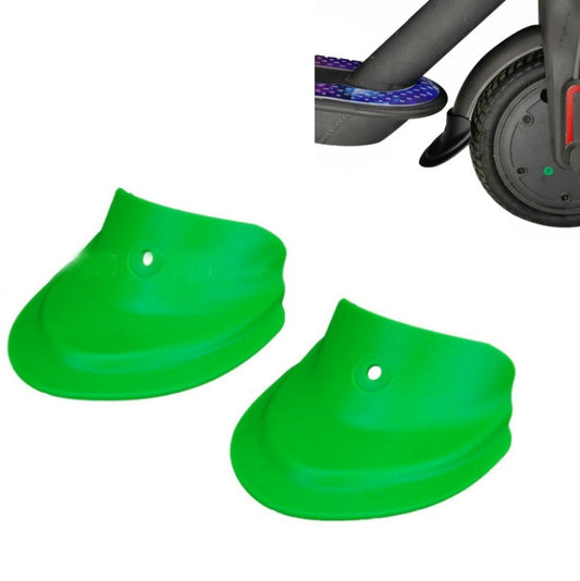 3 Pairs Scooter Fender Fishtail Rubber Front And Rear Fender Modified Accessories for Xiaomi M365 / Pro(Mudguard Green) - Accessories & Parts by PMC Jewellery | Online Shopping South Africa | PMC Jewellery | Buy Now Pay Later Mobicred