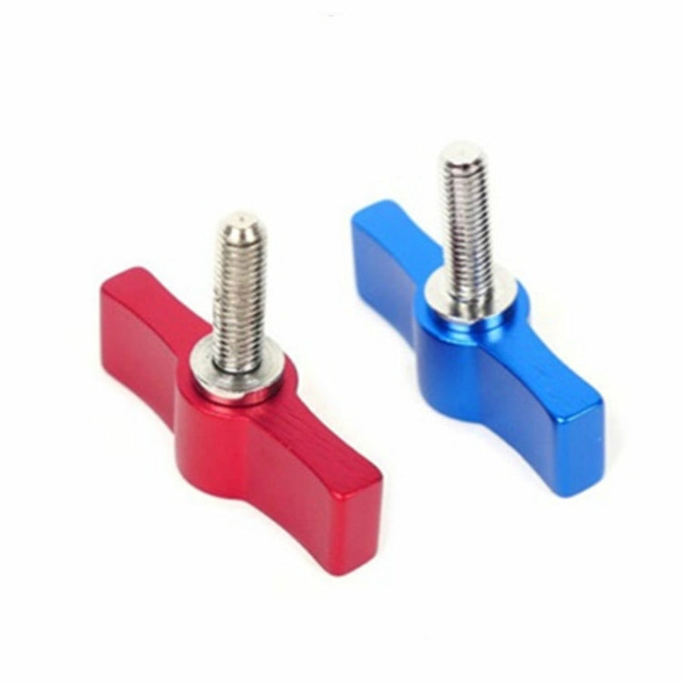 10PCS T-shaped Screw Multi-directional Adjustment Hand Screw Aluminum Alloy Handle Screw, Specification:M6(Red) - Screws by PMC TechLife | Online Shopping South Africa | PMC TechLife | Buy Now Pay Later Mobicred