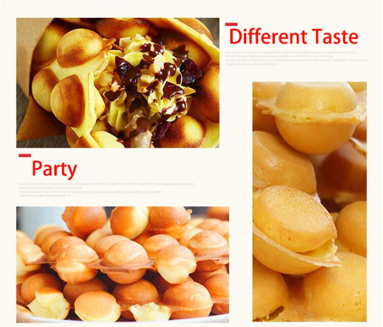 Household Non-stick Bakeware Mold QQ Egg Baking Tray(Black) - free shipping - PMC TechLife - Order now!