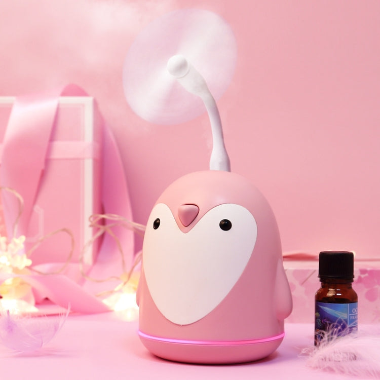 220ml Aroma Humidifier Cute Penguin USB Air Diffuser Home Office Car Mist Maker Air Purifier(Pink) - Air Purifiers & Accessories by PMC Jewellery | Online Shopping South Africa | PMC Jewellery | Buy Now Pay Later Mobicred