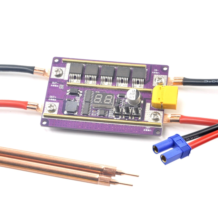 Compatible Version 12V Digital Display DIY Battery Spot Welding Machine Pen Control, Style:6 Square Pen - Others by PMC TechLife | Online Shopping South Africa | PMC TechLife | Buy Now Pay Later Mobicred