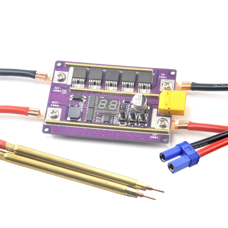 Compatible Version 12V Digital Display DIY Battery Spot Welding Machine Pen Control, Style:10 Square Pen - Others by PMC TechLife | Online Shopping South Africa | PMC TechLife | Buy Now Pay Later Mobicred