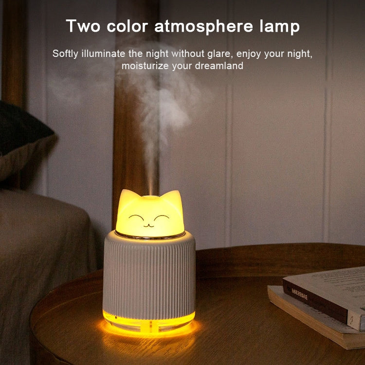 Light Pet Humidifier USB Night Light Home Bedside Lamp Sleep Mute Energy-saving Lamp(Pink Rabbit) - free shipping - PMC TechLife - Order now!