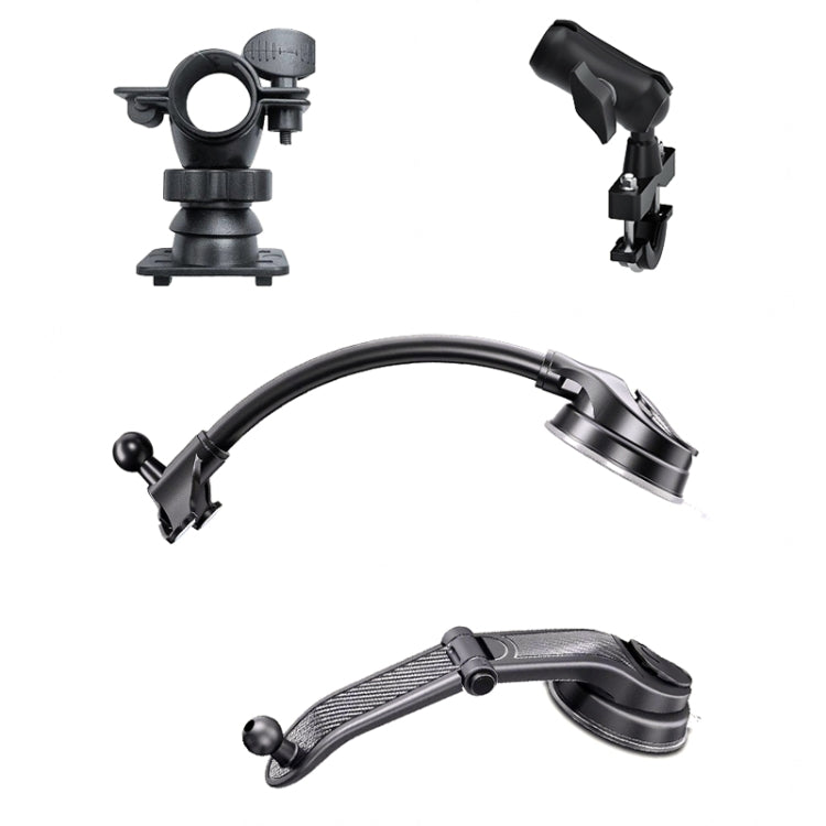 Off-road Car Sun Visor Mobile Phone Navigation Bracket, Style:Instrument Panel Hose Type - Universal Car Holders by PMC TechLife | Online Shopping South Africa | PMC TechLife | Buy Now Pay Later Mobicred