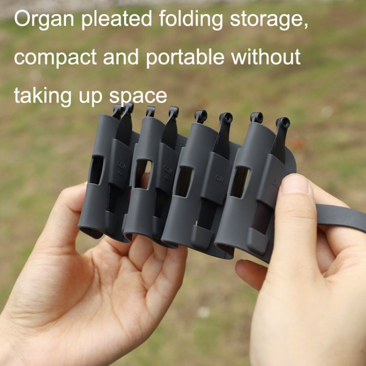 Sunnylife MM3-SN443 For Mini 3 Pro Propeller Blades Silicone Folding Storage Bag(Brown) - DIY Propeller by Sunnylife | Online Shopping South Africa | PMC TechLife | Buy Now Pay Later Mobicred