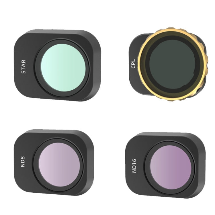 JSR For Mini 3 Pro Camera Filters, Style:4 In 1 Star+CPL+ND8+ND16 - free shipping - PMC TechLife - Order now!