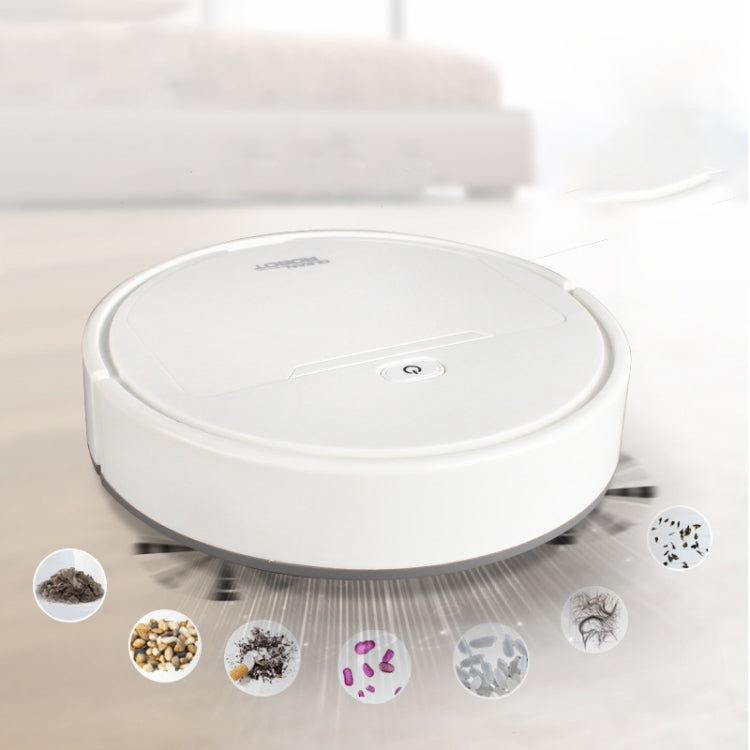 Multifunctional Smart Vacuum Cleaner Robot Toy Sweeper Automatic 3-In-1 Recharge Dry Wet Sweeping Vacuum Cleaner(Black) - free shipping - PMC TechLife - Order now!