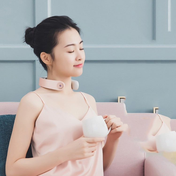 Intelligent Shoulder and Neck Massage Instrument PGG Cervical Spine Physiotherapy Massage Heating Multi-function Neck Protection Instrument, Style:Without Patch(Pink) - free shipping - PMC TechLife - Order now!