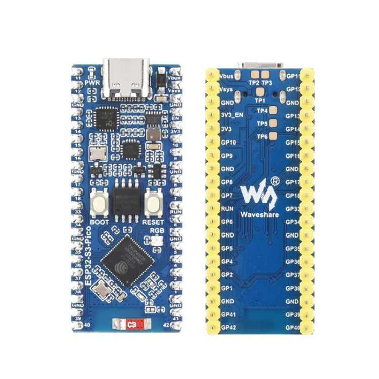 Waveshare ESP32-S3 Microcontroller 2.4 GHz Wi-Fi Development Board Dual-core Processor - free shipping - PMC TechLife - Order now!