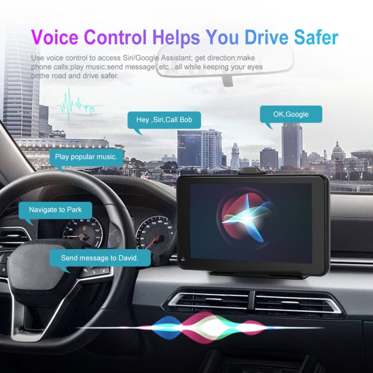 A3135 7 Inch HD Wired Smart Screen With Wireless CarPlay + Android Auto + Android With With 32G Memory Card - Car MP3 & MP4 & MP5 by PMC TechLife | Online Shopping South Africa | PMC TechLife | Buy Now Pay Later Mobicred