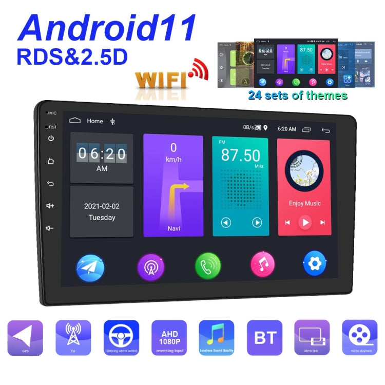 A2799 10 Inch Android WiFi 2+32G Central Control Large screen Universal Car Navigation Reversing Video Player, Style:Standard - Car MP3 & MP4 & MP5 by PMC Jewellery | Online Shopping South Africa | PMC Jewellery | Buy Now Pay Later Mobicred