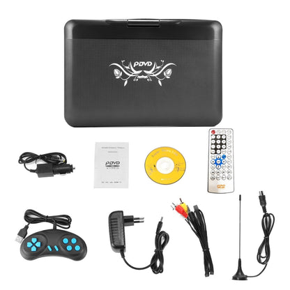 10.1 Inch HD Screen Portable DVD EVD Player TV / FM / USB / Game Function(EU Plug) - DVD & LCD Player by PMC Jewellery | Online Shopping South Africa | PMC Jewellery | Buy Now Pay Later Mobicred