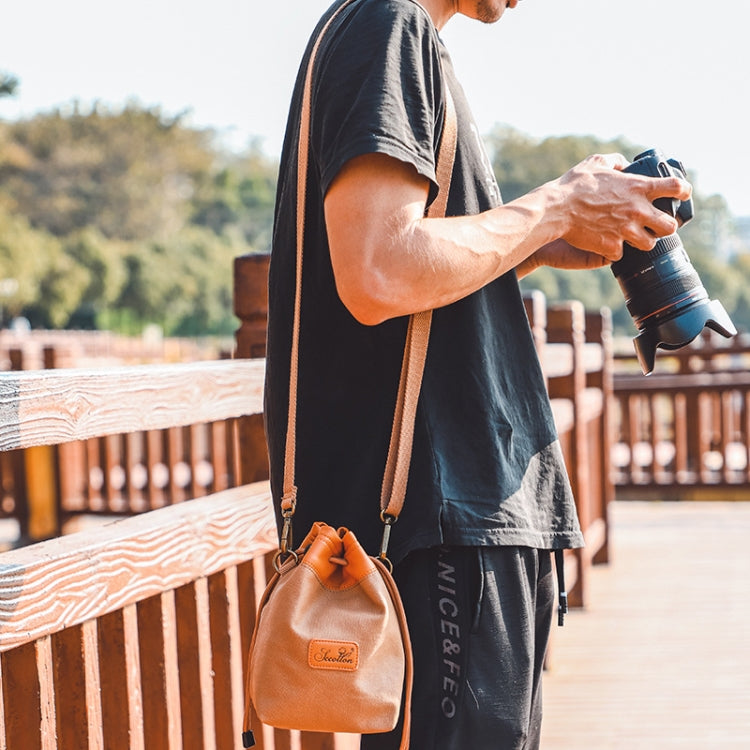 S.C.COTTON Camera Lens Protection Bag Liner Bag Waterproof Camera Storage Bag, Size: L(Gray) - free shipping - PMC TechLife - Order now!