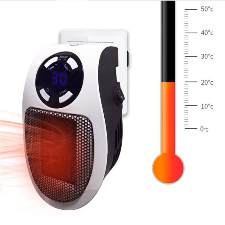 Mini Heater Home Desktop Office Multifunctional Heater, Style:With Remote Control, Plug Type:US 110v(White) - Electric Heaters by PMC Jewellery | Online Shopping South Africa | PMC Jewellery | Buy Now Pay Later Mobicred