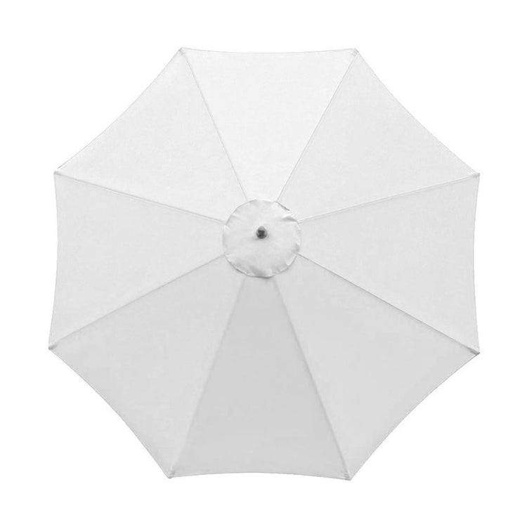 Polyester Parasol Replacement Cloth Round Garden Umbrella Cover, Size: Diameter 2.7m 8 Ribs(Black) - Patio Umbrella by PMc TechLife | Online Shopping South Africa | PMc TechLife | Buy Now Pay Later Mobicred