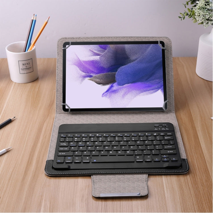 YS-001 9.7-10.1 Inch Tablets Phones Universal Mini Wireless Bluetooth Keyboard, Style:with Bluetooth Mouse(White) - Universal Keyboard by PMC Jewellery | Online Shopping South Africa | PMC Jewellery