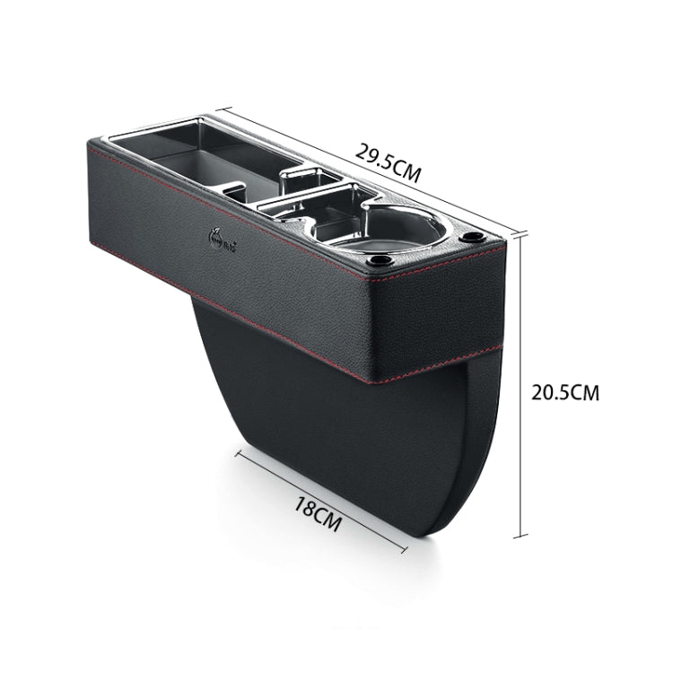 SUSISUN SNH010 Car Seat Gap Storage Box, Style:Positive Drive(Apricot) - Stowing Tidying by SUSISUN | Online Shopping South Africa | PMC Jewellery | Buy Now Pay Later Mobicred