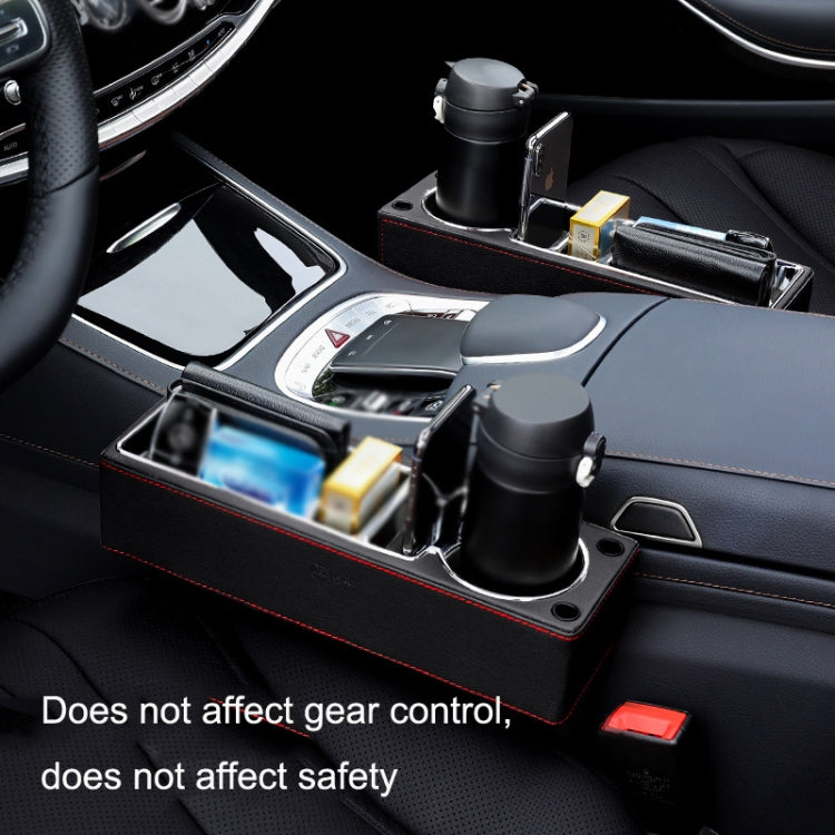 SUSISUN SNH010 Car Seat Gap Storage Box, Style:Positive Drive(Brown) - free shipping - PMC TechLife - Order now!
