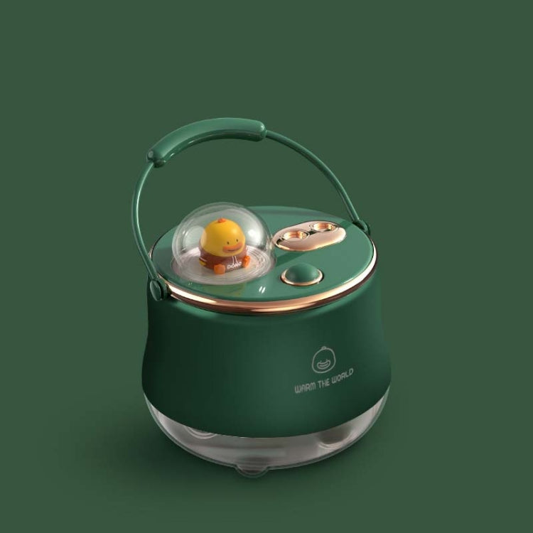 F08 Wired Water Replenishing Double Spray Humidifier LED Night Light Humidifier(Green) - free shipping - PMC TechLife - Order now!