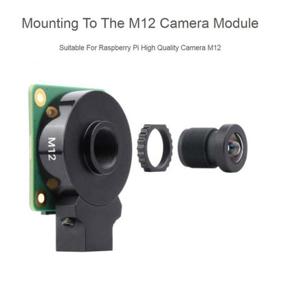 Waveshare WS1053516 For Raspberry Pi M12 High Resolution Lens, 16MP, 105 Degree FOV, 3.56mm Focal length 23966 - Raspberry Pi Accessories by WAVESHARE | Online Shopping South Africa | PMC Jewellery | Buy Now Pay Later Mobicred