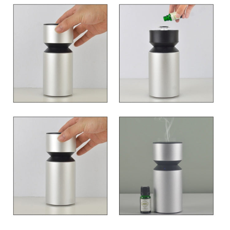 Car Essential Oil Diffuser Hardware Aromatherapy Machine Cold Fragrance Instrument(Silver) - Air Purifiers & Accessories by PMC Jewellery | Online Shopping South Africa | PMC Jewellery | Buy Now Pay Later Mobicred