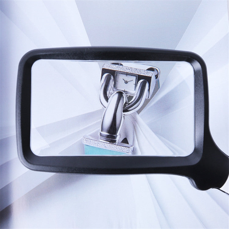 2X Handheld Folding Five LED Lights For Elderly People Reading Newspapers HD Acrylic Optical Lens Magnifying Glass - Hand Held Style by PMC TechLife | Online Shopping South Africa | PMC TechLife | Buy Now Pay Later Mobicred