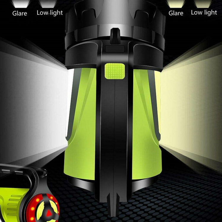 KINSACH Camping Light Outdoor Waterproof Multifunctional Portable Searchlight, Style:7028L(Green) - LED Flashlight by PMc TechLife | Online Shopping South Africa | PMc TechLife | Buy Now Pay Later Mobicred