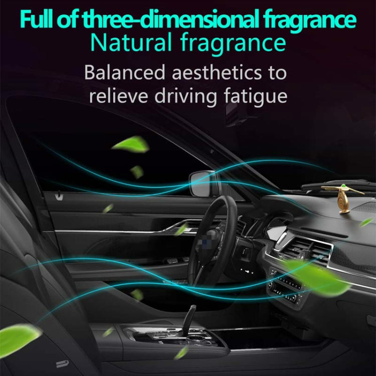 Car Aromatherapy Rotating Balance Dragonfly Creative Perfume Decoration(Rose Gold) - Ornaments by PMC Jewellery | Online Shopping South Africa | PMC Jewellery | Buy Now Pay Later Mobicred