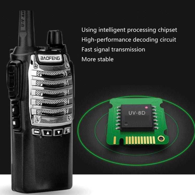 Baofeng UV-8D 8W High-power Dual-transmit Button Multifunctional Walkie-talkie, Plug Specifications:US Plug - free shipping - PMC Jewellery - Order now!