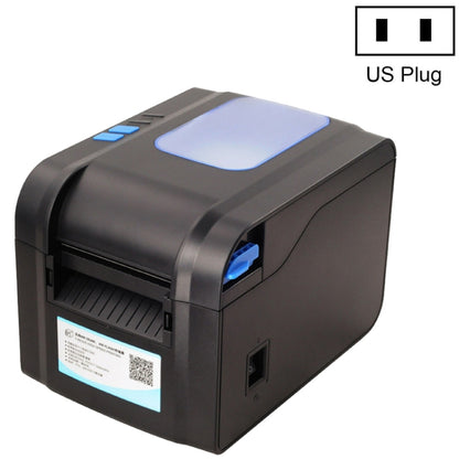 Xprinter XP-370B Barcode Printer Self-adhesive QR Code Printer Label Clothing Tag Thermal Ticket Machine(US Plug) - Printer by Xprinter | Online Shopping South Africa | PMC Jewellery | Buy Now Pay Later Mobicred