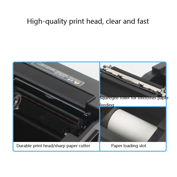 Xprinter XP-A160M Thermal Printer Catering Bill POS Cash Register Printer, Style:UK Plug(USB) - free shipping - PMC Jewellery - Order now!