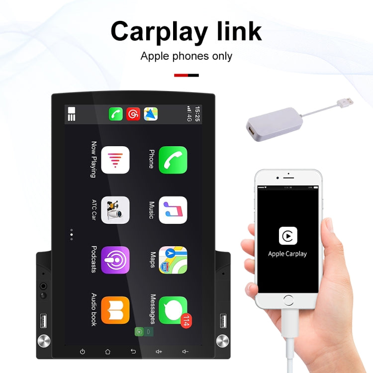9.7 inch Vertical Screen HD 2.5D Glass Car MP5 Player Android Navigation All-in-one Machine, Specification:Standard - Car MP3 & MP4 & MP5 by PMC TechLife | Online Shopping South Africa | PMC TechLife | Buy Now Pay Later Mobicred