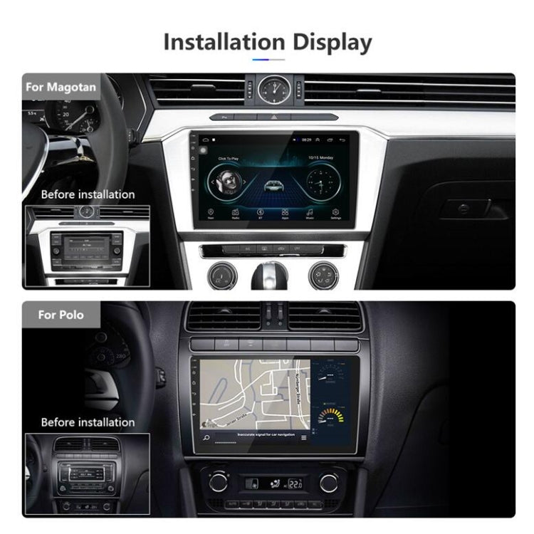 Universal Machine Android Smart Navigation Car Navigation DVD Reversing Video Integrated Machine, Size:9inch 1+16G, Specification:Standard+8 Lights Camera - Car DVD by PMC TechLife | Online Shopping South Africa | PMC TechLife | Buy Now Pay Later Mobicred