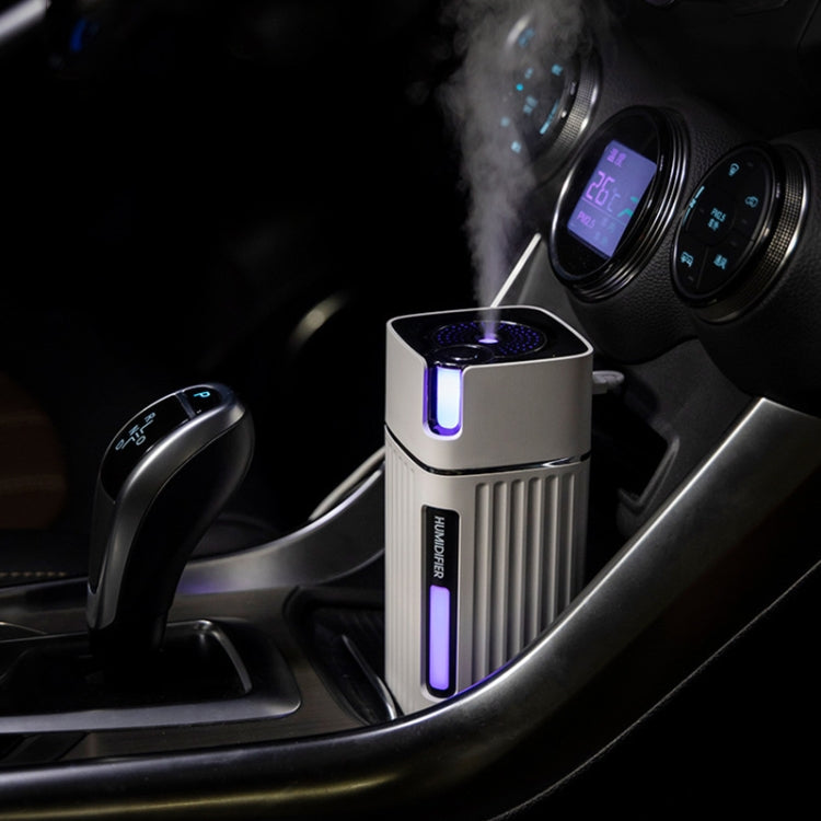 Humidifier USB Office Home Car Mute Portable Colorful Air Purifier(White) - Air Purifier by PMC TechLife | Online Shopping South Africa | PMC TechLife | Buy Now Pay Later Mobicred