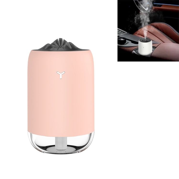 Car Portable Humidifier Household Night Light USB Spray Instrument Disinfection Aroma Diffuser(Pink) - Air Purifier by PMC TechLife | Online Shopping South Africa | PMC TechLife | Buy Now Pay Later Mobicred