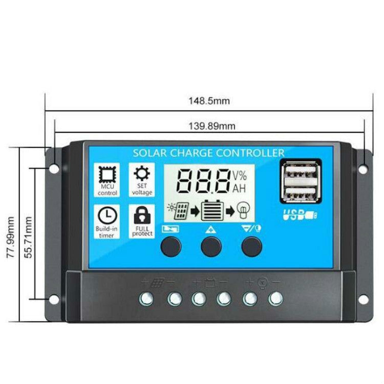 Street Lamp Smart Lighting Charging Solar Controller, Model: RBL-10A - Others by PMC TechLife | Online Shopping South Africa | PMC TechLife | Buy Now Pay Later Mobicred