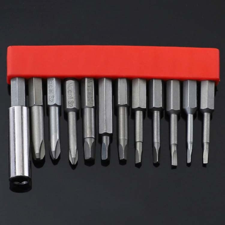 12 PCS / Set Screwdriver Bit With Magnetic S2 Alloy Steel Electric Screwdriver, Specification:5 - Drill & Drill Bits by PMC TechLife | Online Shopping South Africa | PMC TechLife | Buy Now Pay Later Mobicred