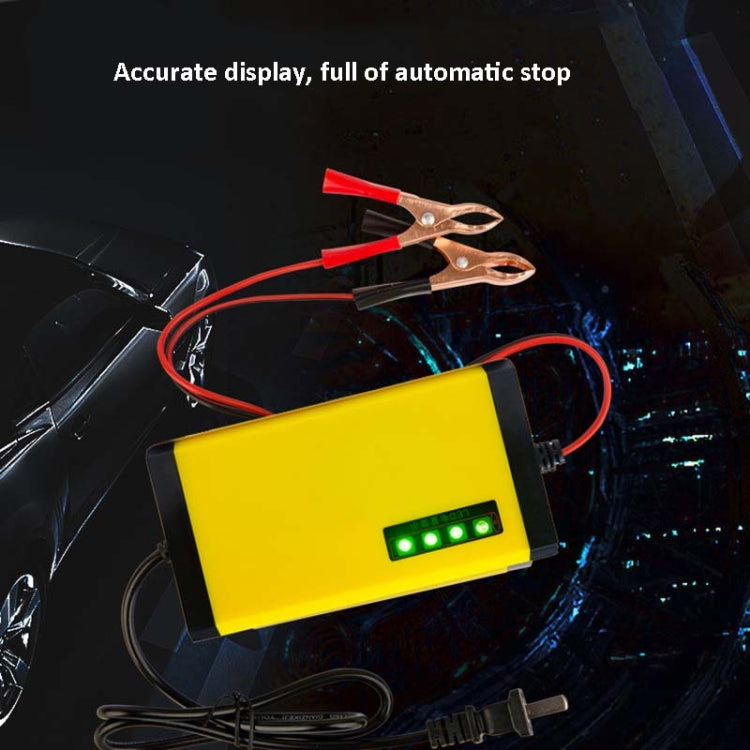 12V Motorcycle Battery Charger Smart Repair Full Automatic Stop Charger,CN Plug - Battery Charger by PMC Jewellery | Online Shopping South Africa | PMC Jewellery | Buy Now Pay Later Mobicred