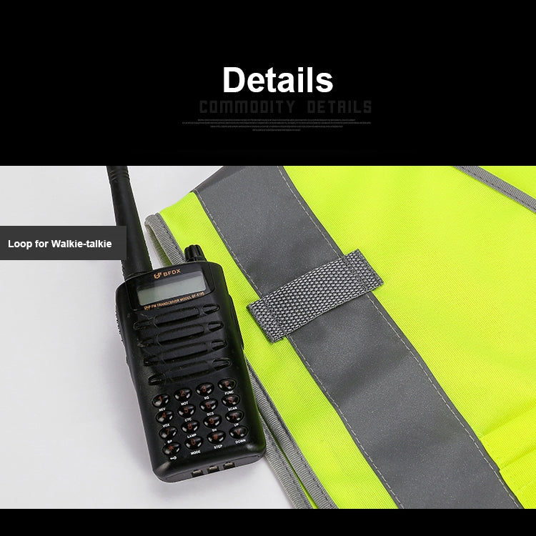 Multi-pockets Safety Vest Reflective Workwear Clothing, Size:M-Chest 112cm(Black) - Reflective Safety Clothing by PMC Jewellery | Online Shopping South Africa | PMC Jewellery | Buy Now Pay Later Mobicred