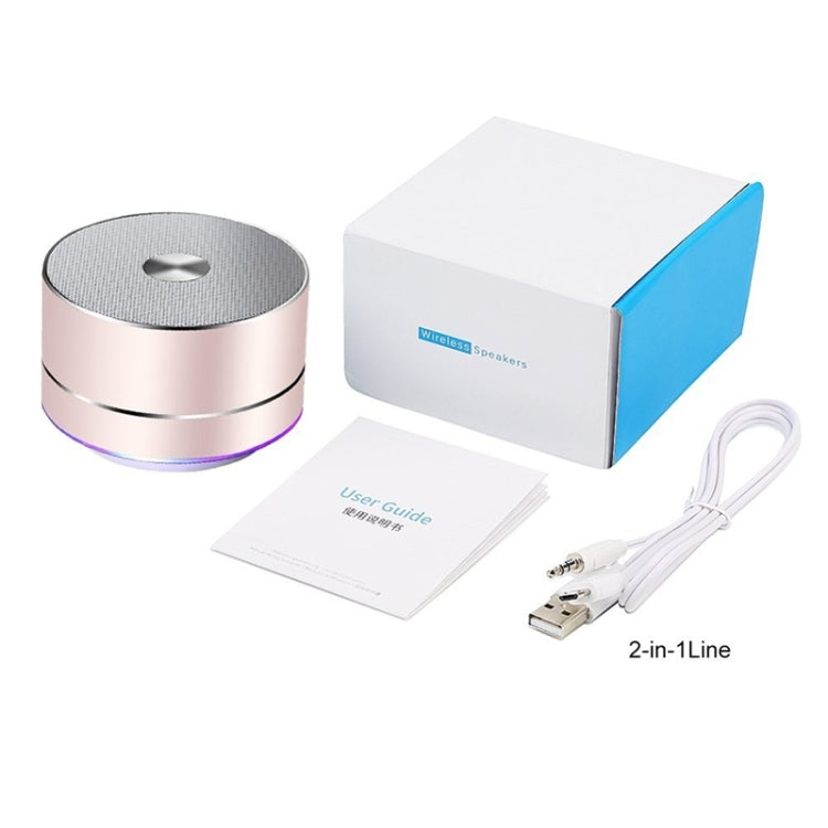 Portable Wireless Bluetooth Speaker Stereo LED Speakers with Built-in Mic MP3 MINI Subwoof Smart Column Loudspeaker - Desktop Speaker by PMC TechLife | Online Shopping South Africa | PMC TechLife