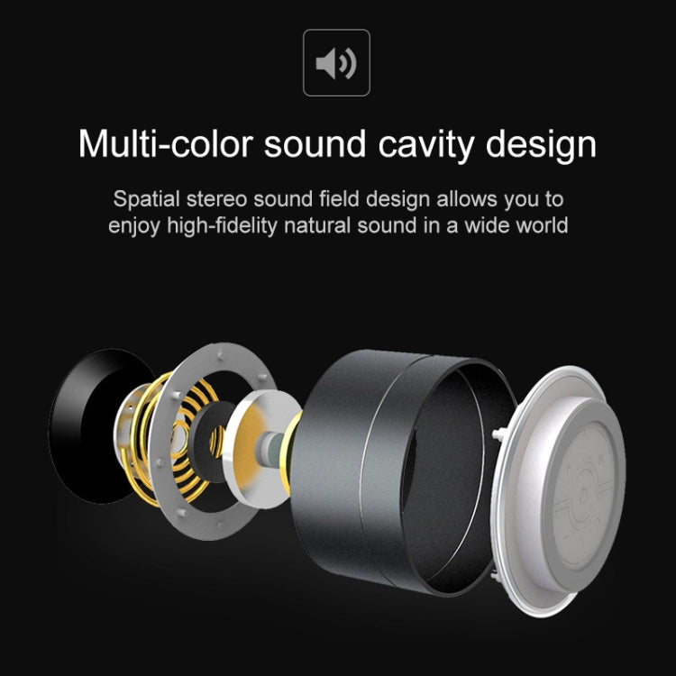 Portable Wireless Bluetooth Speaker Stereo LED Speakers with Built-in Mic MP3 MINI Subwoof Smart Column Loudspeaker - Desktop Speaker by PMC TechLife | Online Shopping South Africa | PMC TechLife