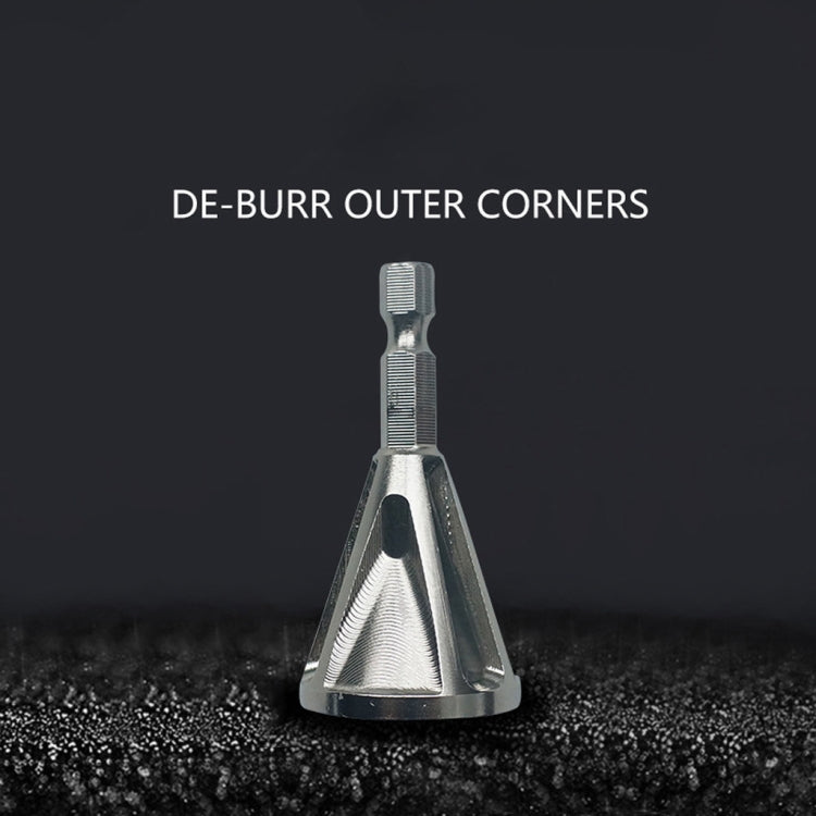 Stainless Steel Deburring External Chamfer Tool High Strength Hardness Drill Bit Remove Burr Hexagonal grooved chamfer - Others by PMC TechLife | Online Shopping South Africa | PMC TechLife | Buy Now Pay Later Mobicred