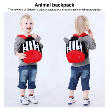 Kids 3D Animal Velvet Backpacks Children Cartoon Kindergarten Toys Gifts School Bags(Monkey) - Kids Bags by PMC Jewellery | Online Shopping South Africa | PMC Jewellery