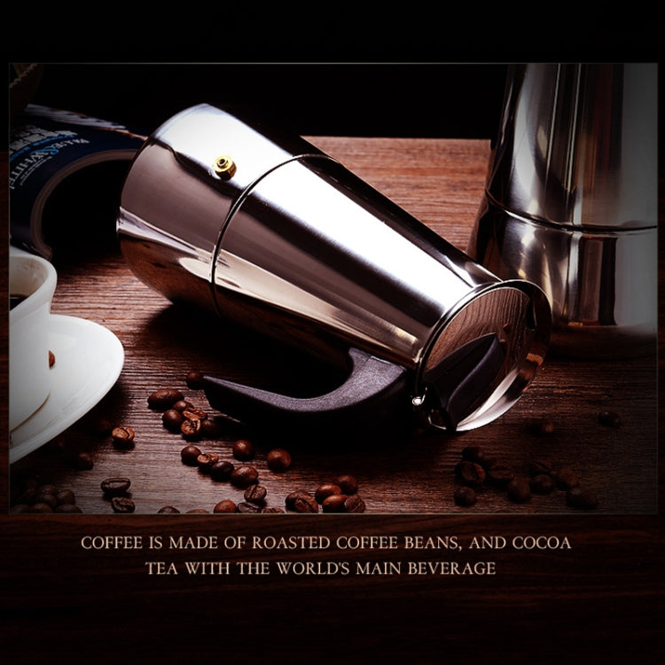 Stainless Steel Moka Coffee Maker Pot Filter(200ml) - free shipping - PMC TechLife - Order now!