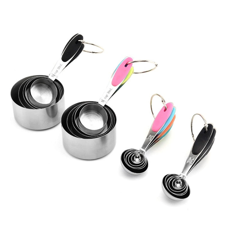 5 in 1 Stainless Steel Measuring Spoon Set Coffee Spoon Baking Kitchen Gadget, Style:Measuring Cup(Color) - Coffee Tools by PMC Jewellery | Online Shopping South Africa | PMC Jewellery | Buy Now Pay Later Mobicred