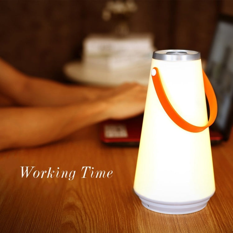 Portable Touch Switch Rechargeable LED Table Lamp Outdoor Camping Emergency Night Light with Handle - Camping Lighting by PMc TechLife | Online Shopping South Africa | PMc TechLife | Buy Now Pay Later Mobicred