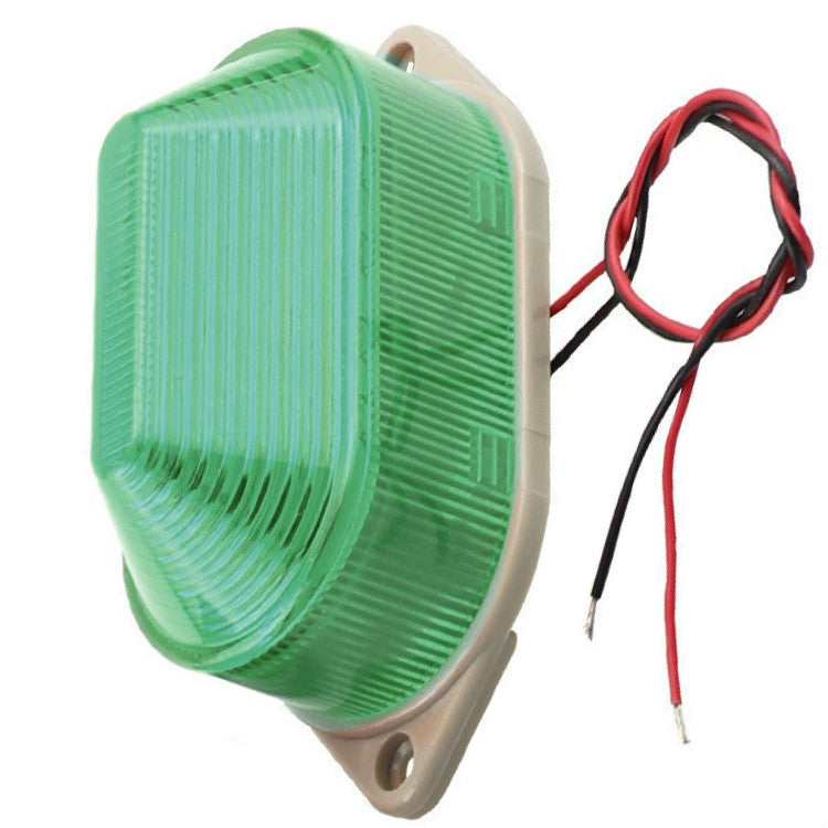 DC24V Led Mini Strobe Signal Warning Light Silent Warning Light(Green) - Warning Lights by PMC TechLife | Online Shopping South Africa | PMC TechLife | Buy Now Pay Later Mobicred